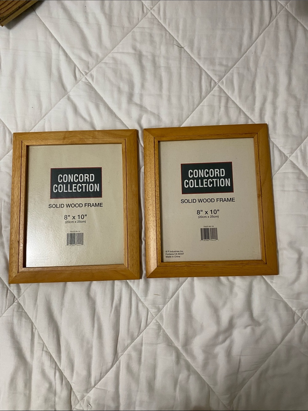 bp Concord Collection 8x10 Solid Wood Picture Frames — Honey Brown